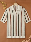 Polo homme rayures verticales - Multicolore