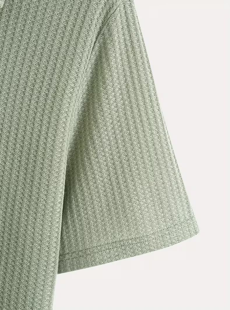 Polo homme texturé - image 13