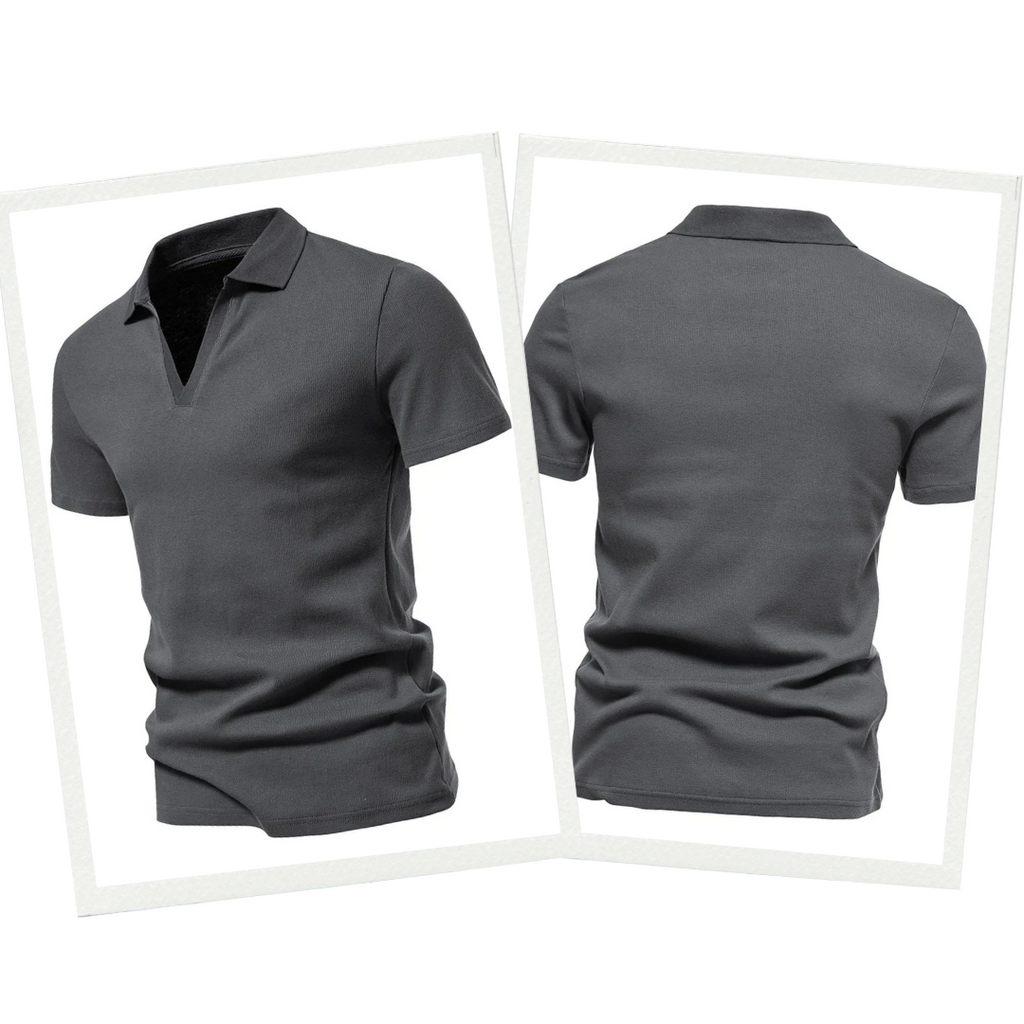 Polo Premium en Laine Mérinos | Polo Homme Manches Courtes pour le Printemps - image 7