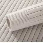 Pull Demi-Zip Côtelé Doux pour Homme – Mélange Filé avec Col Haut - image 4