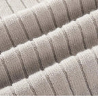 Pull Demi-Zip Côtelé Doux pour Homme – Mélange Filé avec Col Haut - image 5