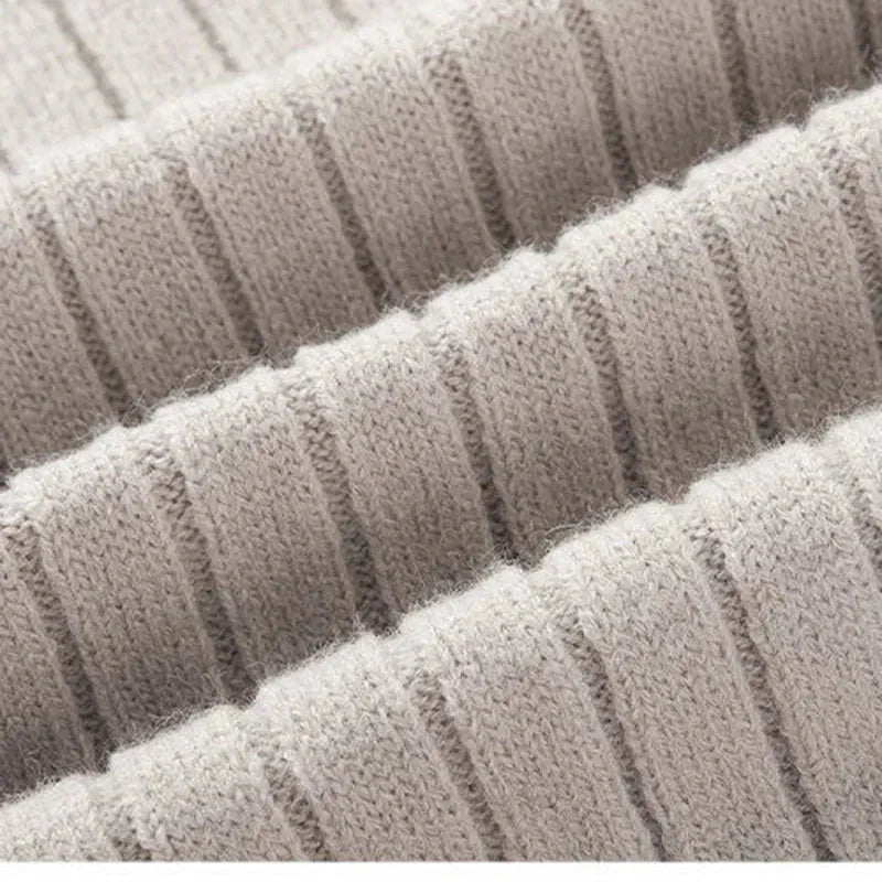 Pull Demi-Zip Côtelé Doux pour Homme – Mélange Filé avec Col Haut - image 5