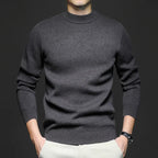 Pull en Laine Premium pour Homme à Col Mi-Haut – Pull Chaud et Stylé - image 6
