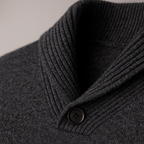 Pull homme col châle - image 4