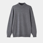 Pull homme col montant - Gris