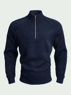 Pull Homme Col Montant Stylé – Pull Demi-Zip Confortable - image 2
