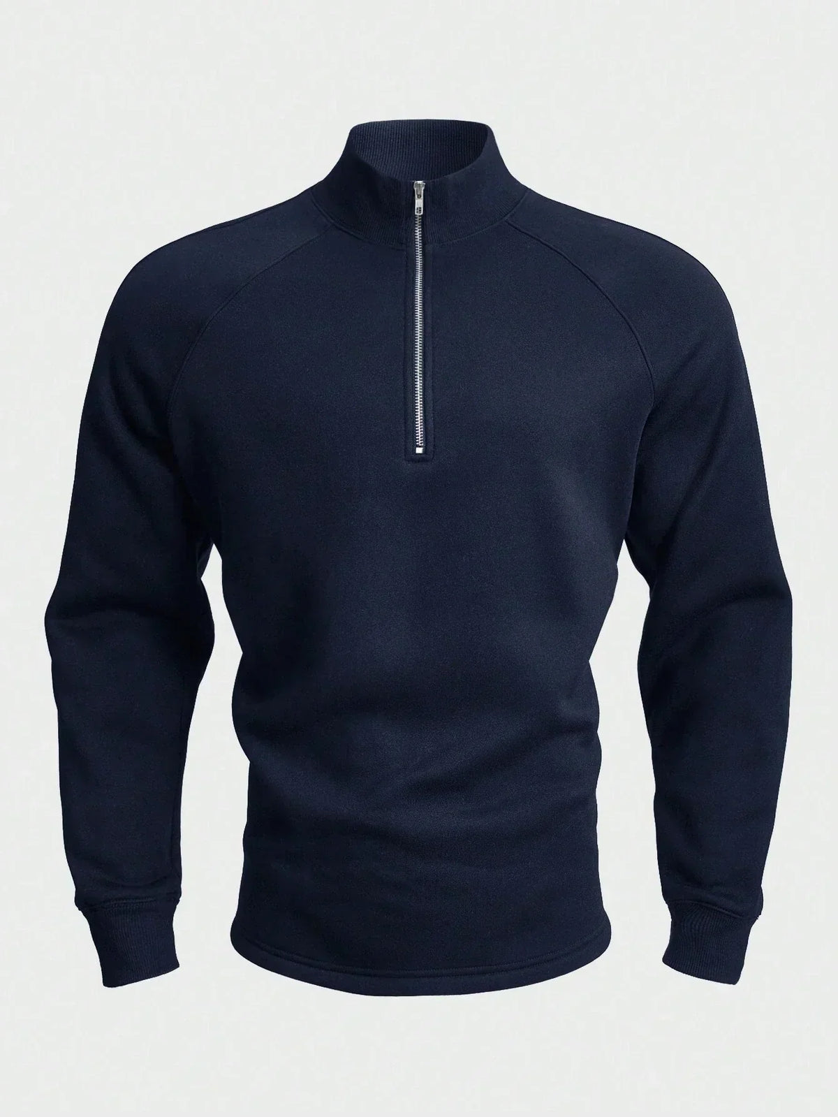Pull Homme Col Montant Stylé – Pull Demi-Zip Confortable - image 2