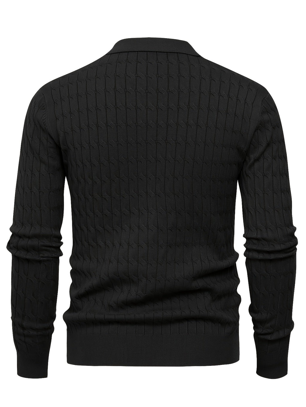 Pull homme col polo - image 6