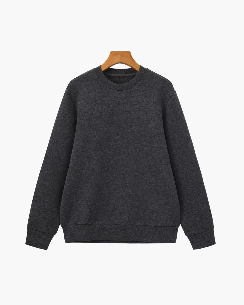 Pull homme col rond - Gris