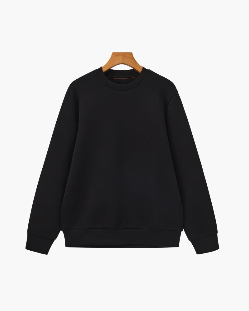 Pull homme col rond - Noir