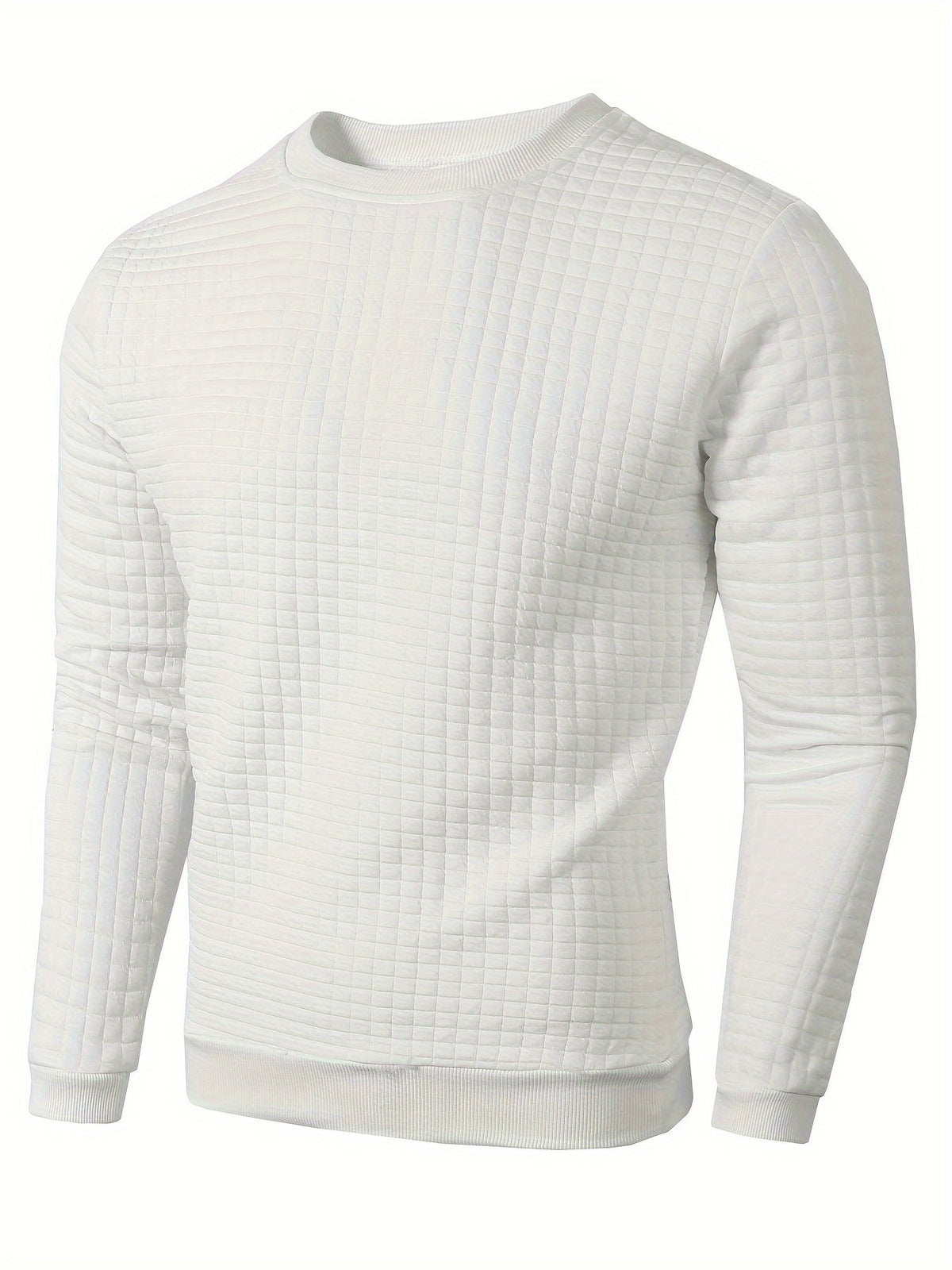 Pull homme texturé - Blanc