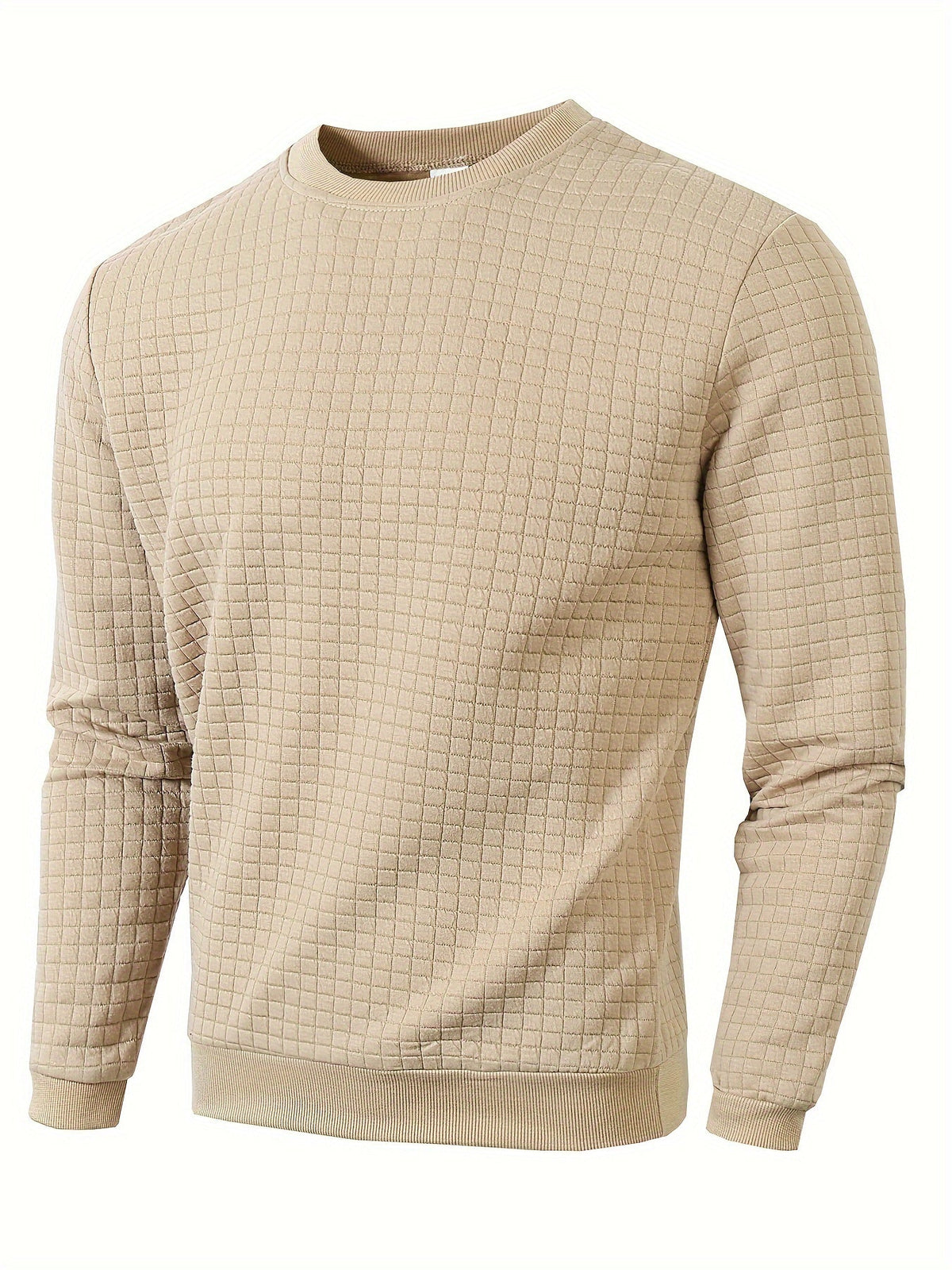 Pull homme texturé - Kaki