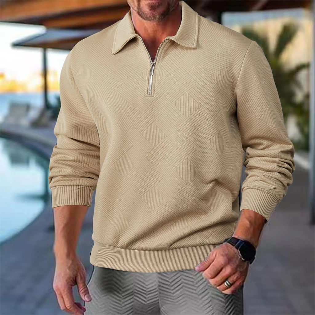 Pull Premium à Demi-Zip pour Homme - image 11