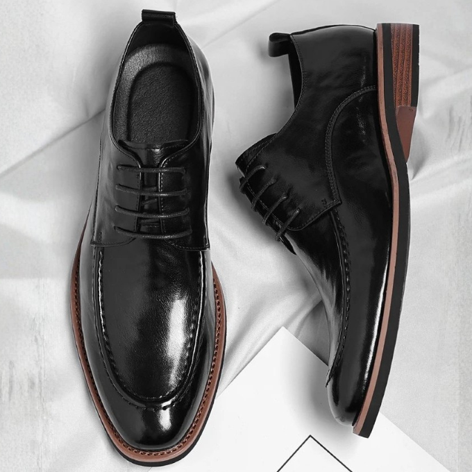 Richelieus homme à lacets - Noir