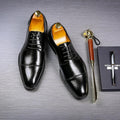 Richelieus homme bout droit - Noir