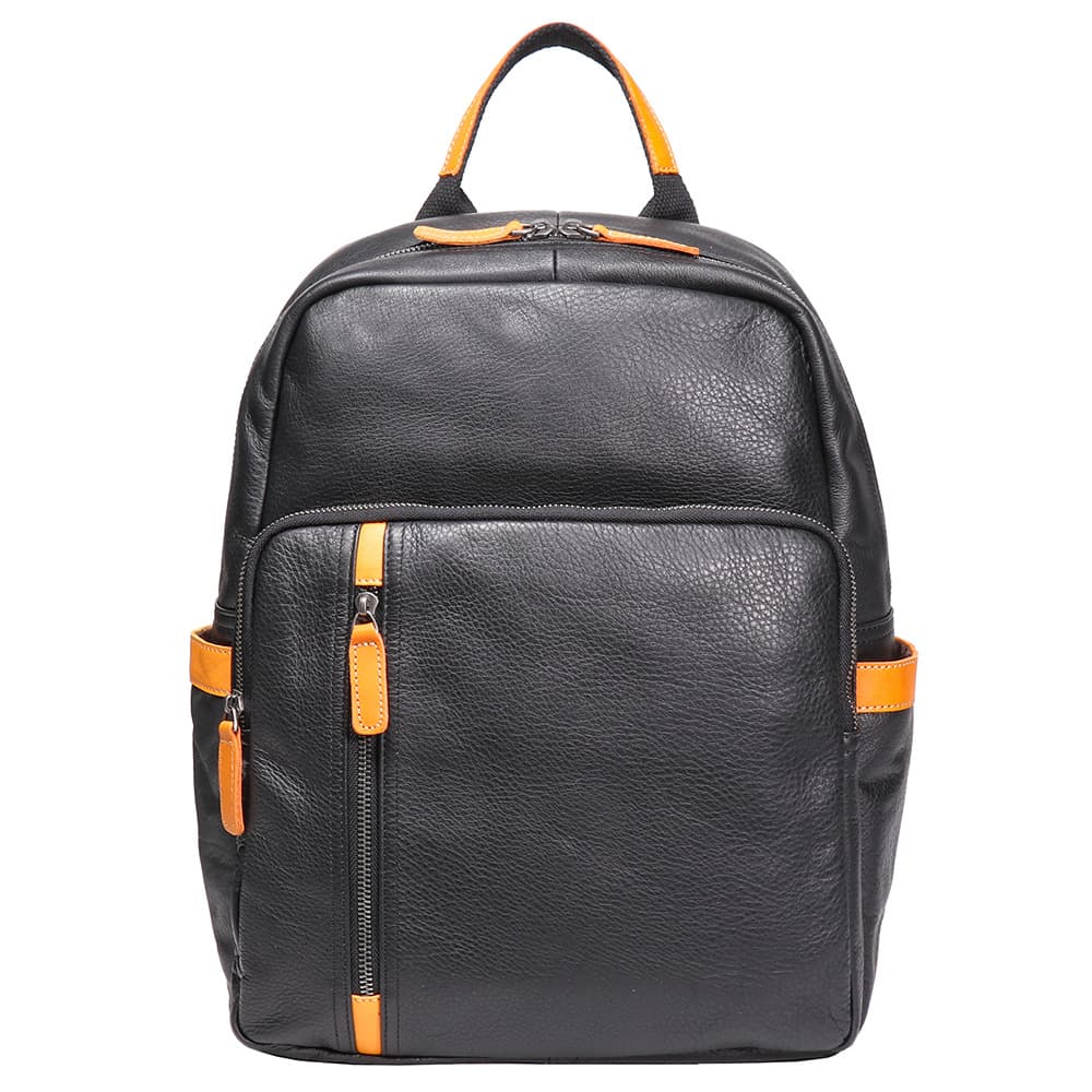 Sac à dos homme zippé - Noir