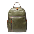 Sac à dos homme zippé - Vert olive