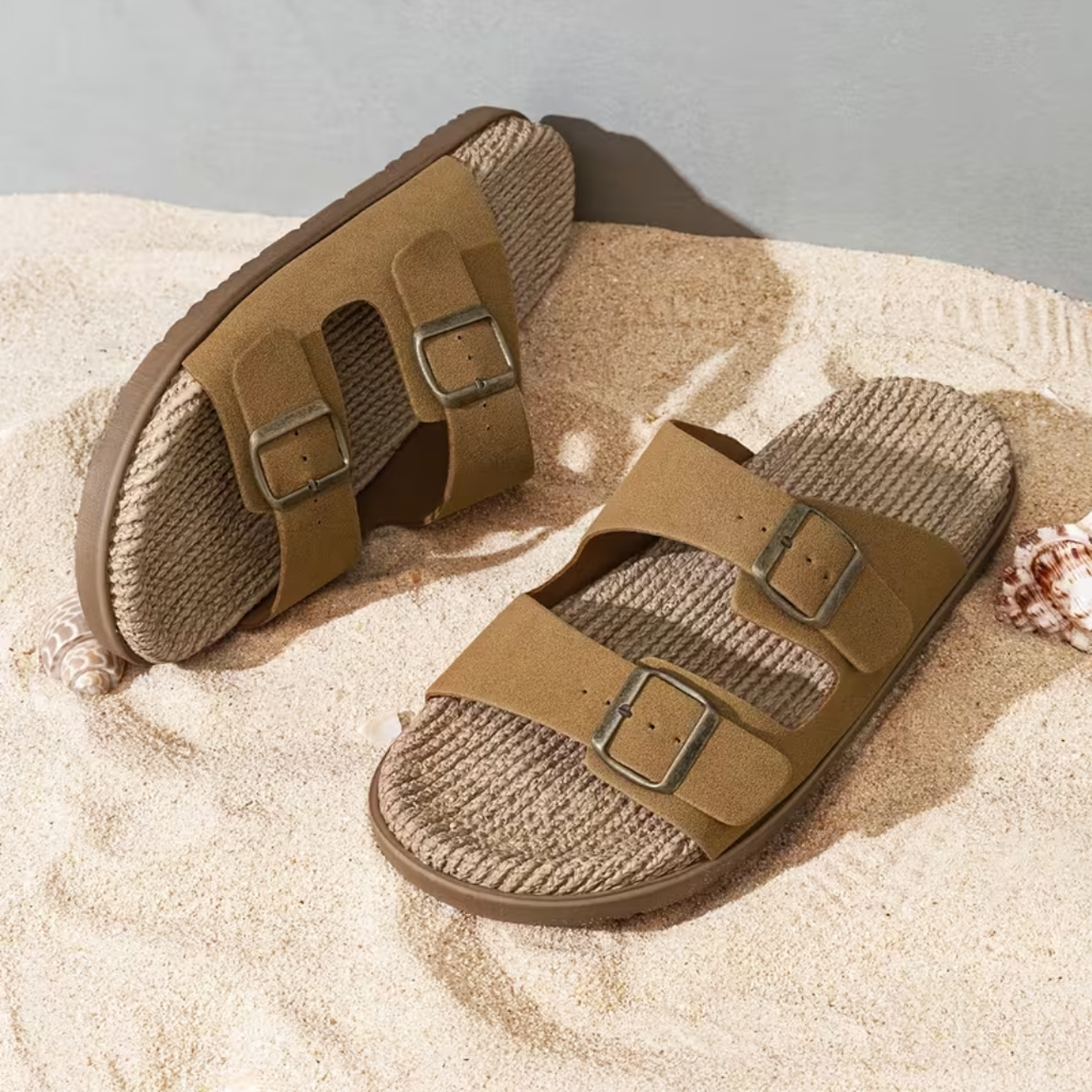 Sandales homme à doubles brides - image 6
