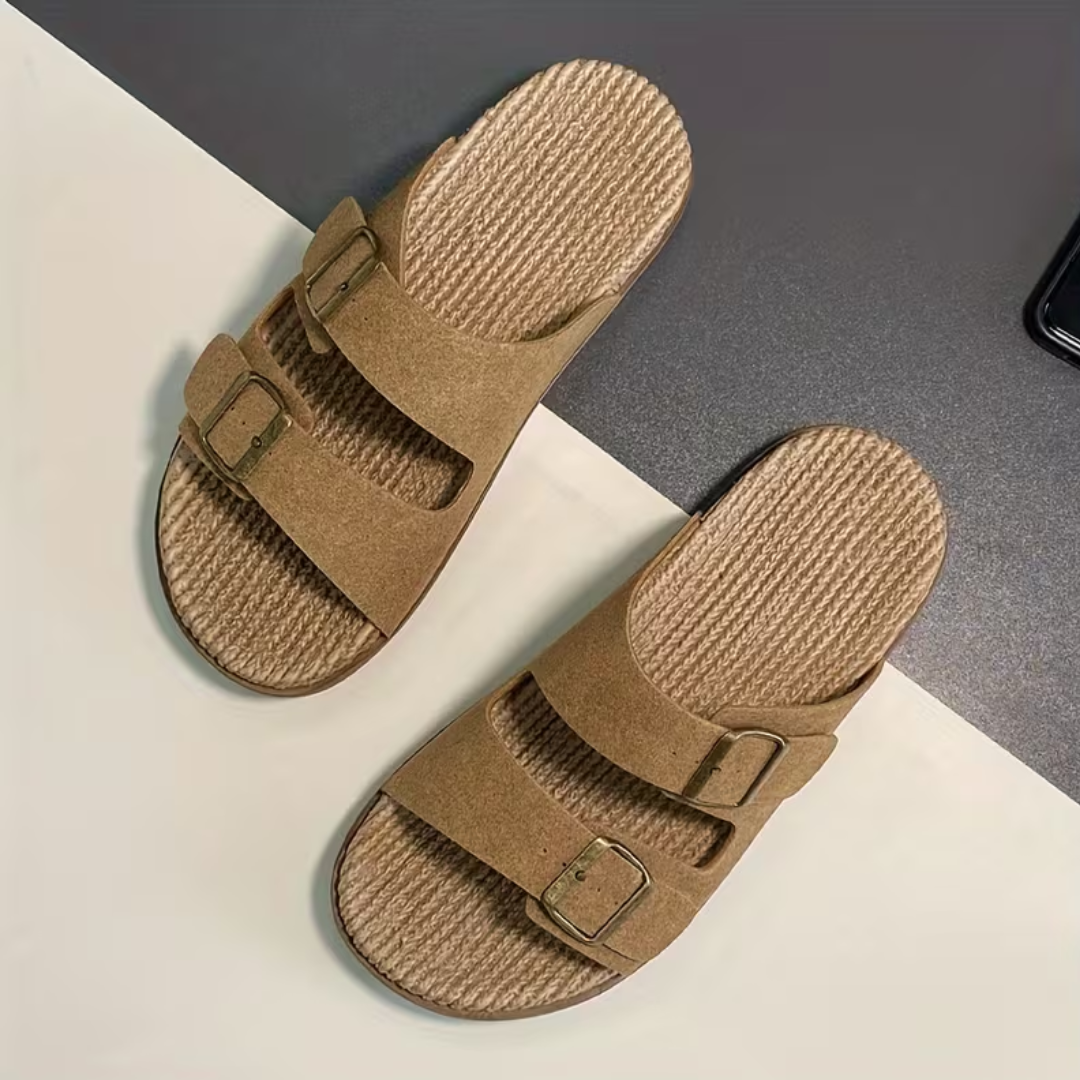 Sandales homme à doubles brides - image 7