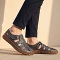 Sandales homme ajourées - Gris