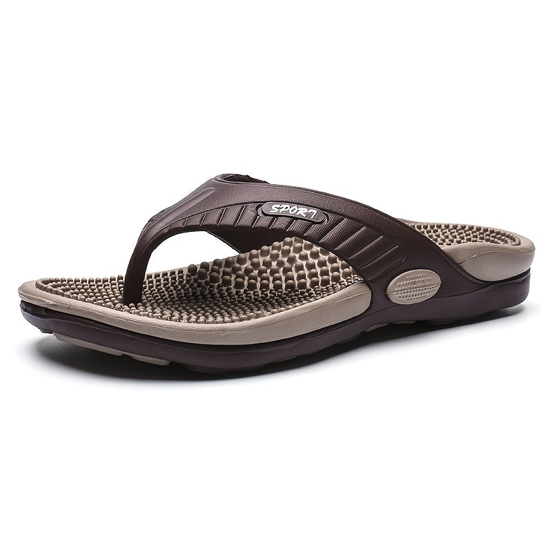Sandales homme entre-doigts - Kaki