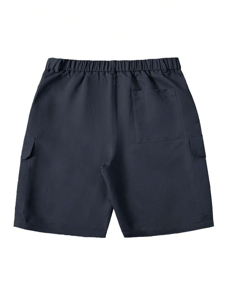 Short cargo homme à poches à rabat - image 9