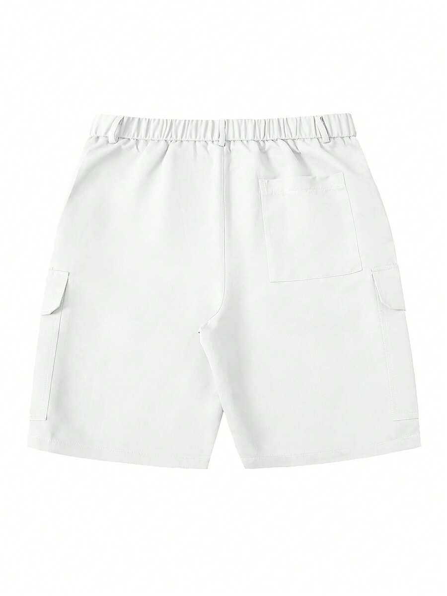 Short cargo homme à poches à rabat - image 11