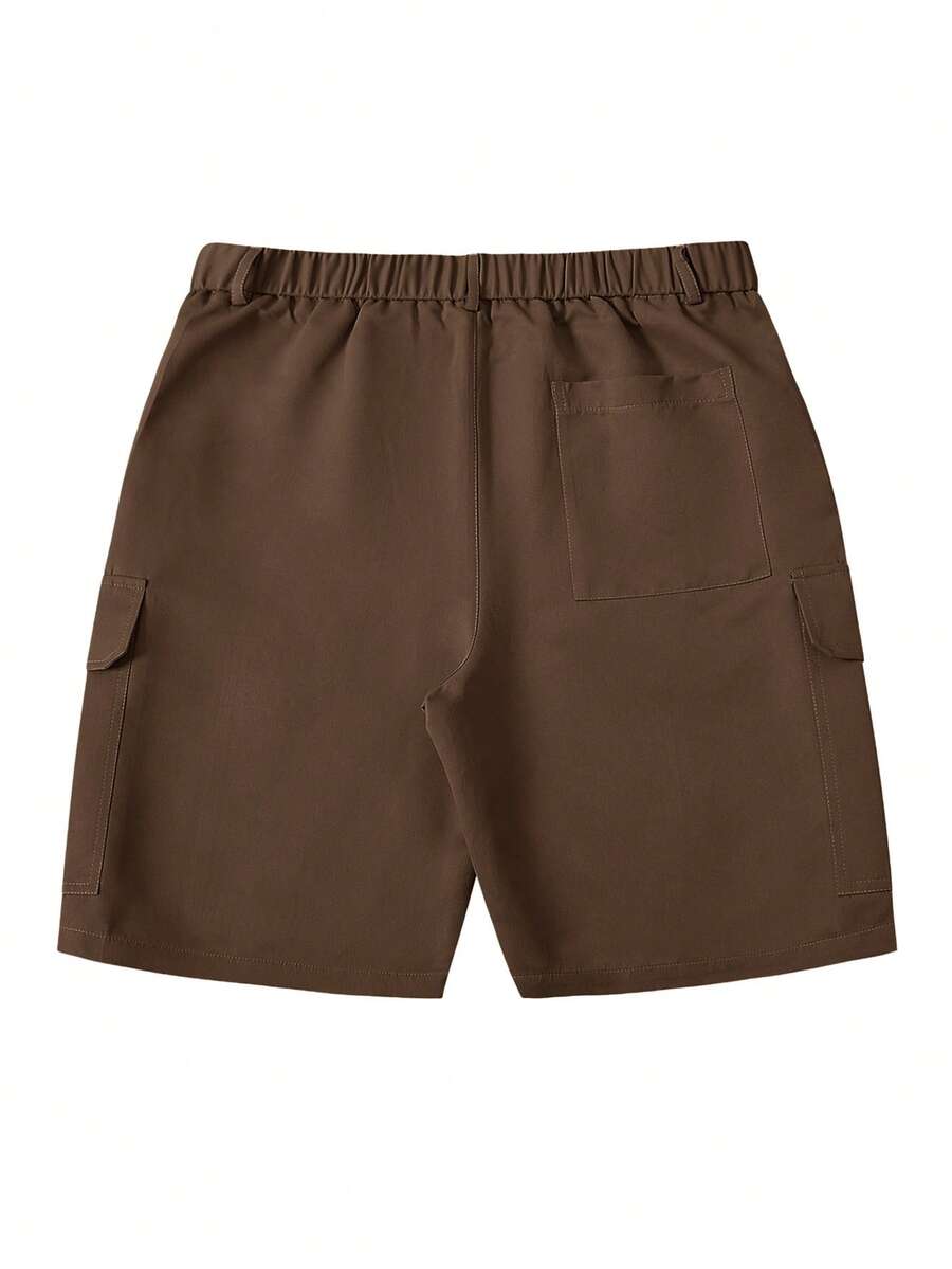 Short cargo homme à poches à rabat - image 13