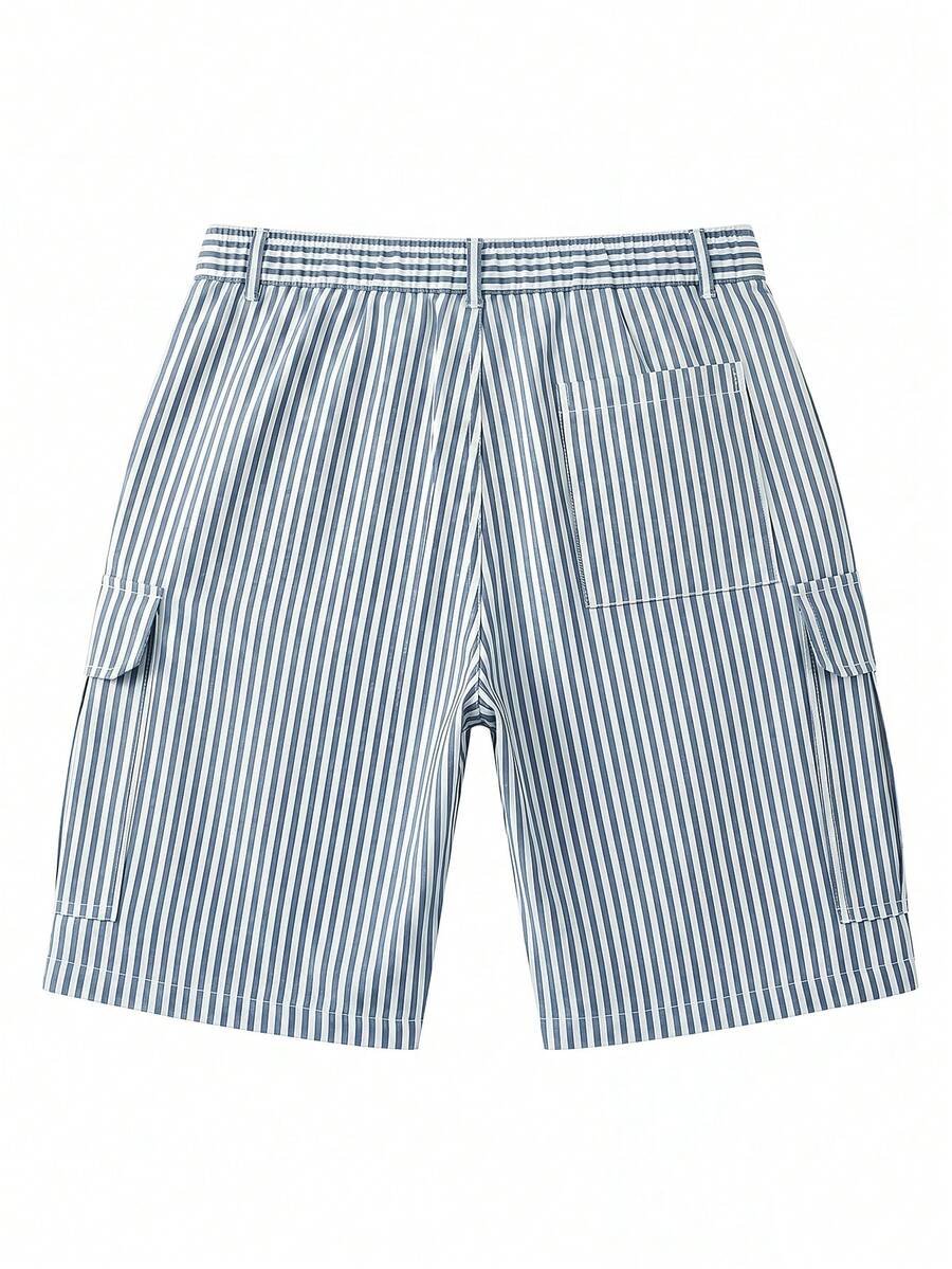 Short cargo homme à poches à rabat - image 14