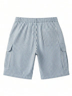 Short cargo homme à poches à rabat - image 14