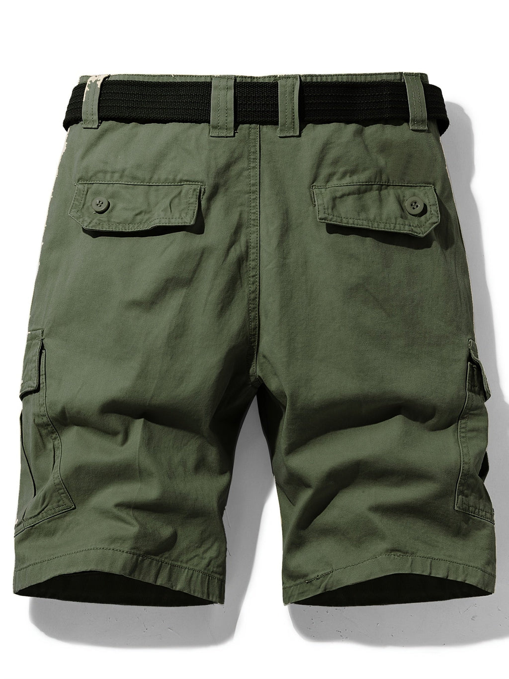 Short cargo homme ceinture intégrée - image 6