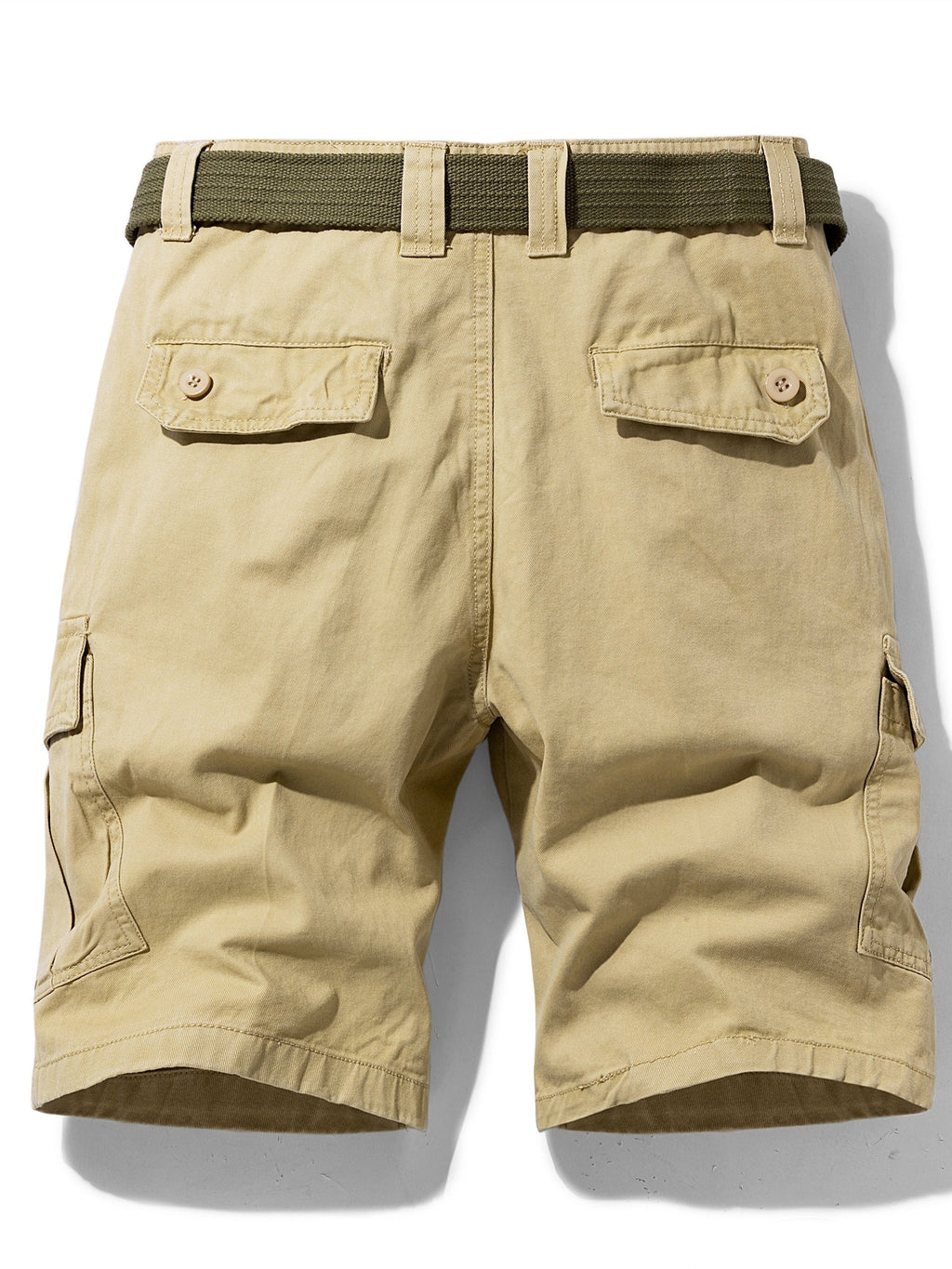 Short cargo homme ceinture intégrée - image 7