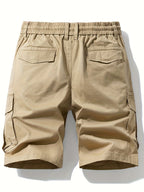 Short cargo homme texture tissée - image 2