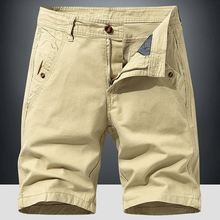 Short chino homme workwear - Solide et pratique - Kaki