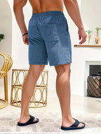 Short de bain homme à cordon - image 6