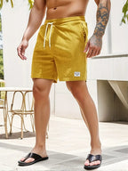 Short de bain homme à cordon - image 9