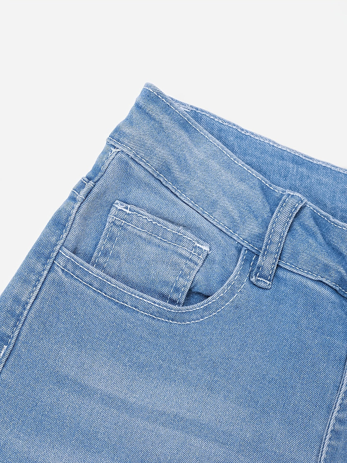 Short en jean homme taille haute - image 4