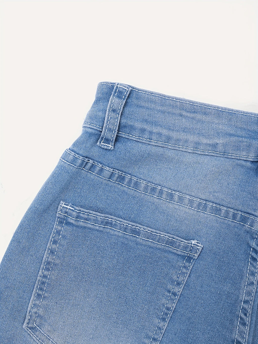 Short en jean homme taille haute - image 5