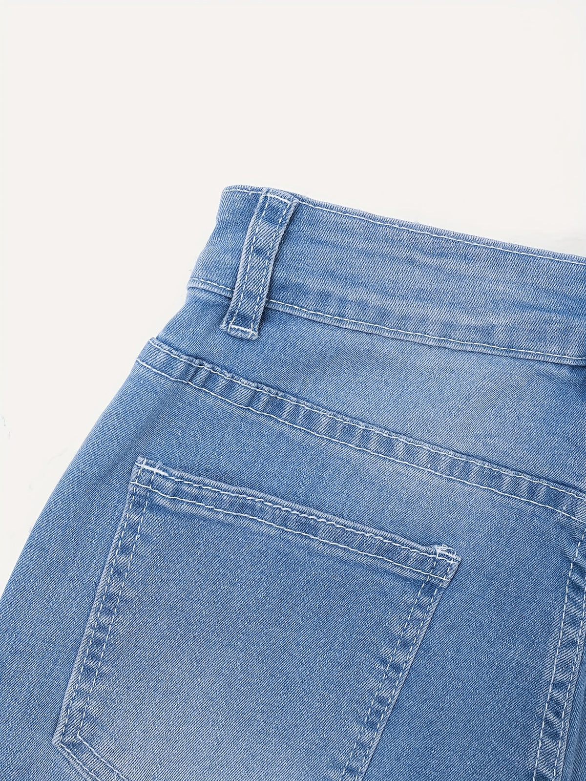 Short en jean homme taille haute - image 5