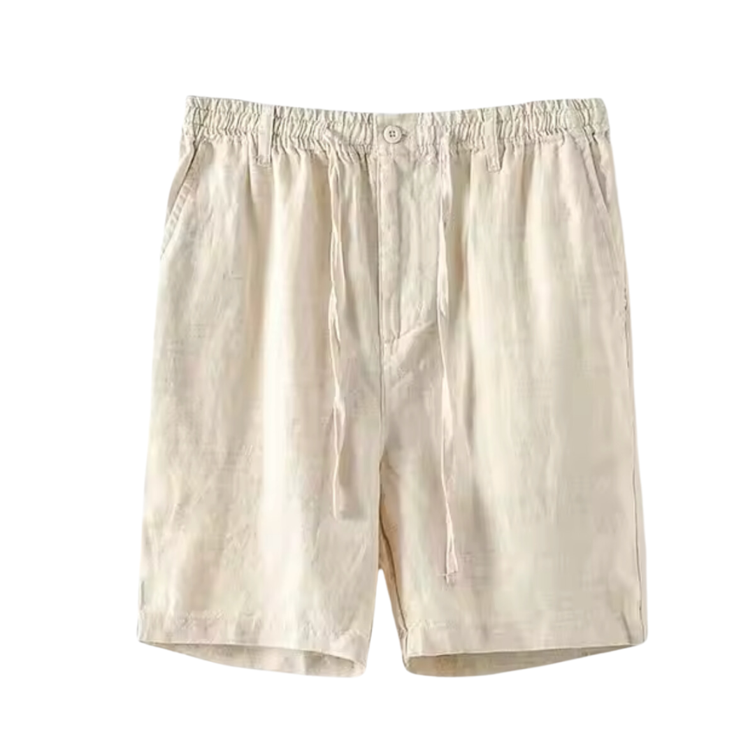 Short homme à cordon - Beige