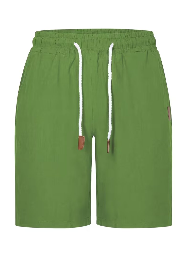 Short homme à cordon de serrage - Vert