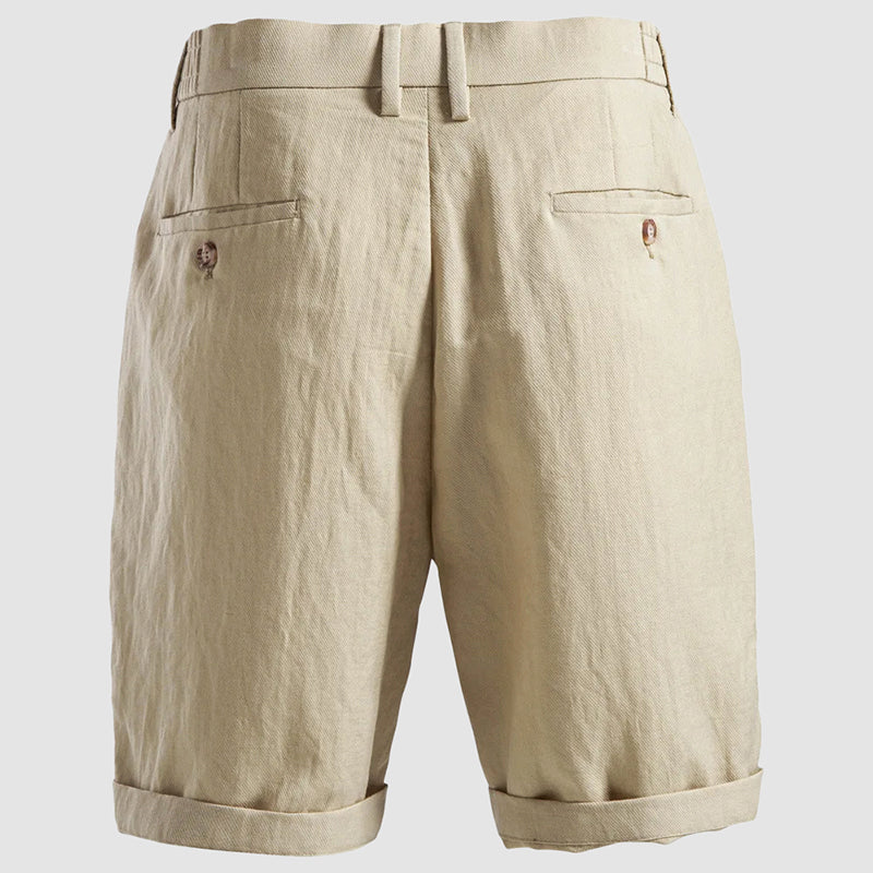 Short homme chino plissé - image 5