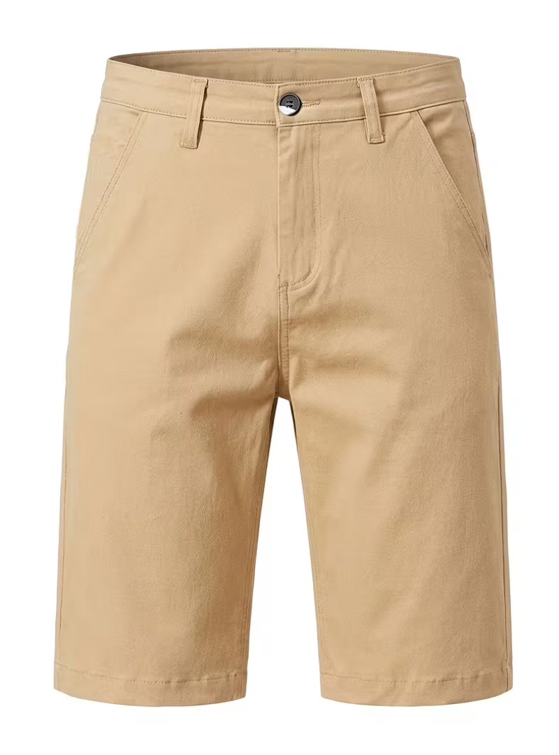 Short homme coupe classique - Kaki