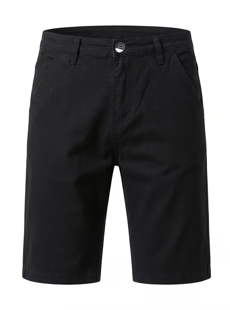 Short homme coupe classique - Noir
