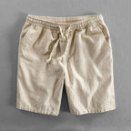 Short homme coupe droite - Beige