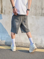 Short homme délavé - image 3