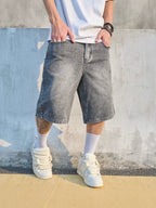 Short homme délavé - image 4