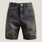 Short homme en jean - Gris