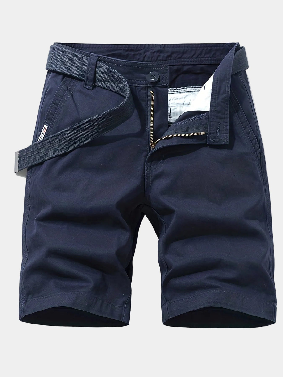 Short homme poches latérales - Bleu marine