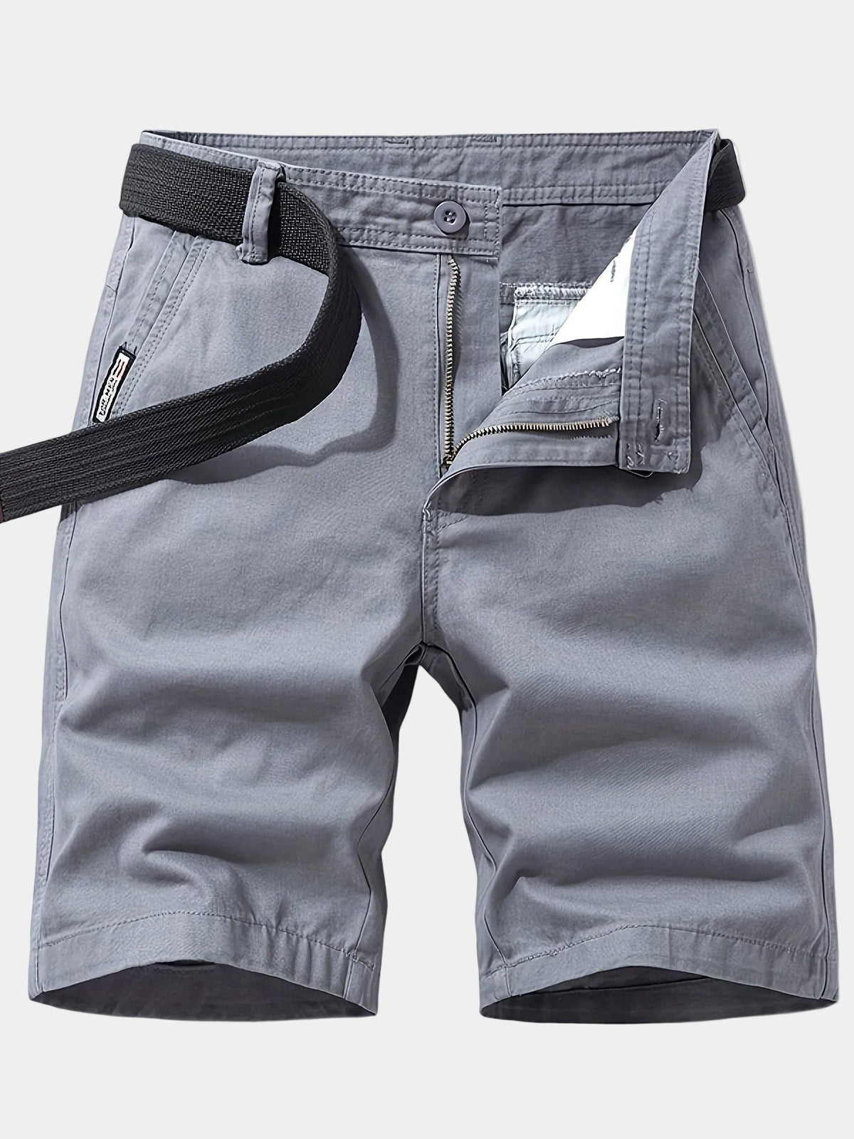 Short homme poches latérales - Gris